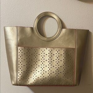 Elegant Gold Tote Bag